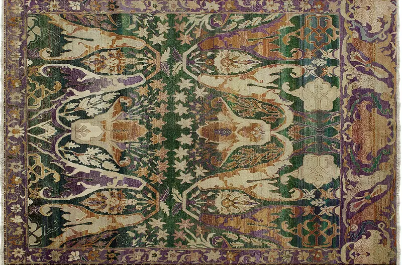 HandsGallery Ковры, созданные вручную HERITAGE AC-228-TOPIARY-PURP