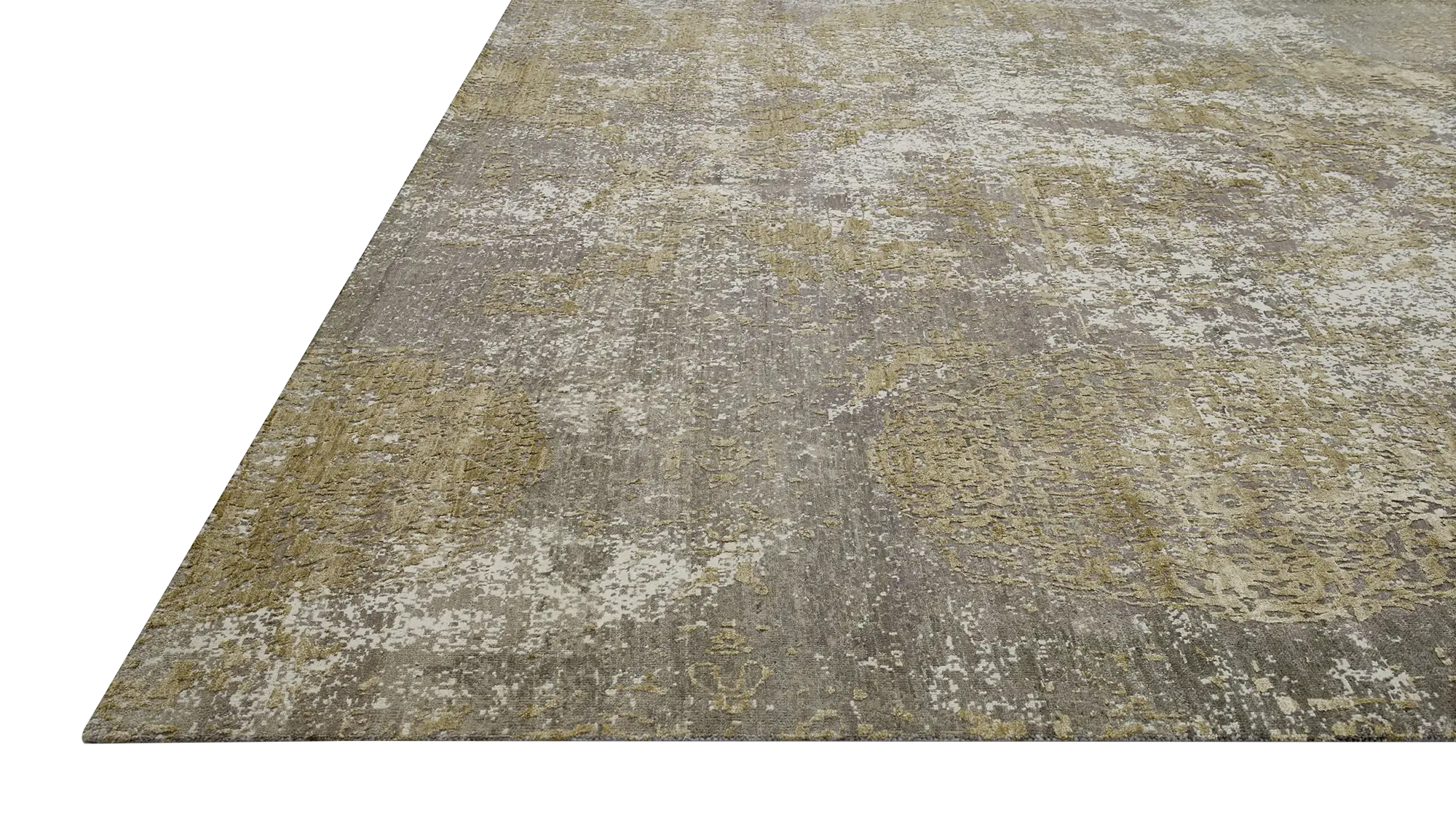 фото ковра ABSTRACTIO PJ-23554 GREY GOLD от магазина HandsGallery