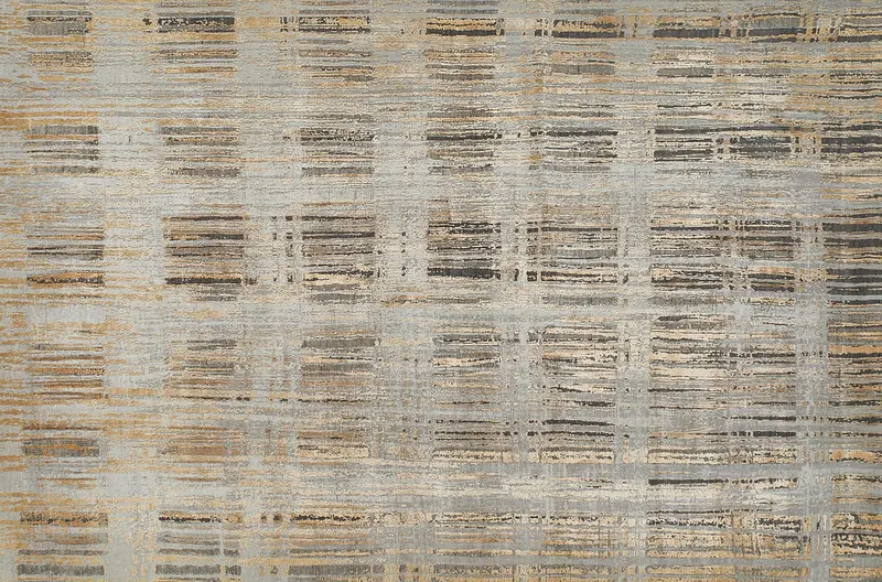 HandsGallery Ковры, созданные вручную ABSTRACTIO AUR-234 Ashwood Burnt Gold