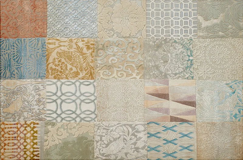 HandsGallery Ковры, созданные вручную PATCHWORK MULTICOLOR