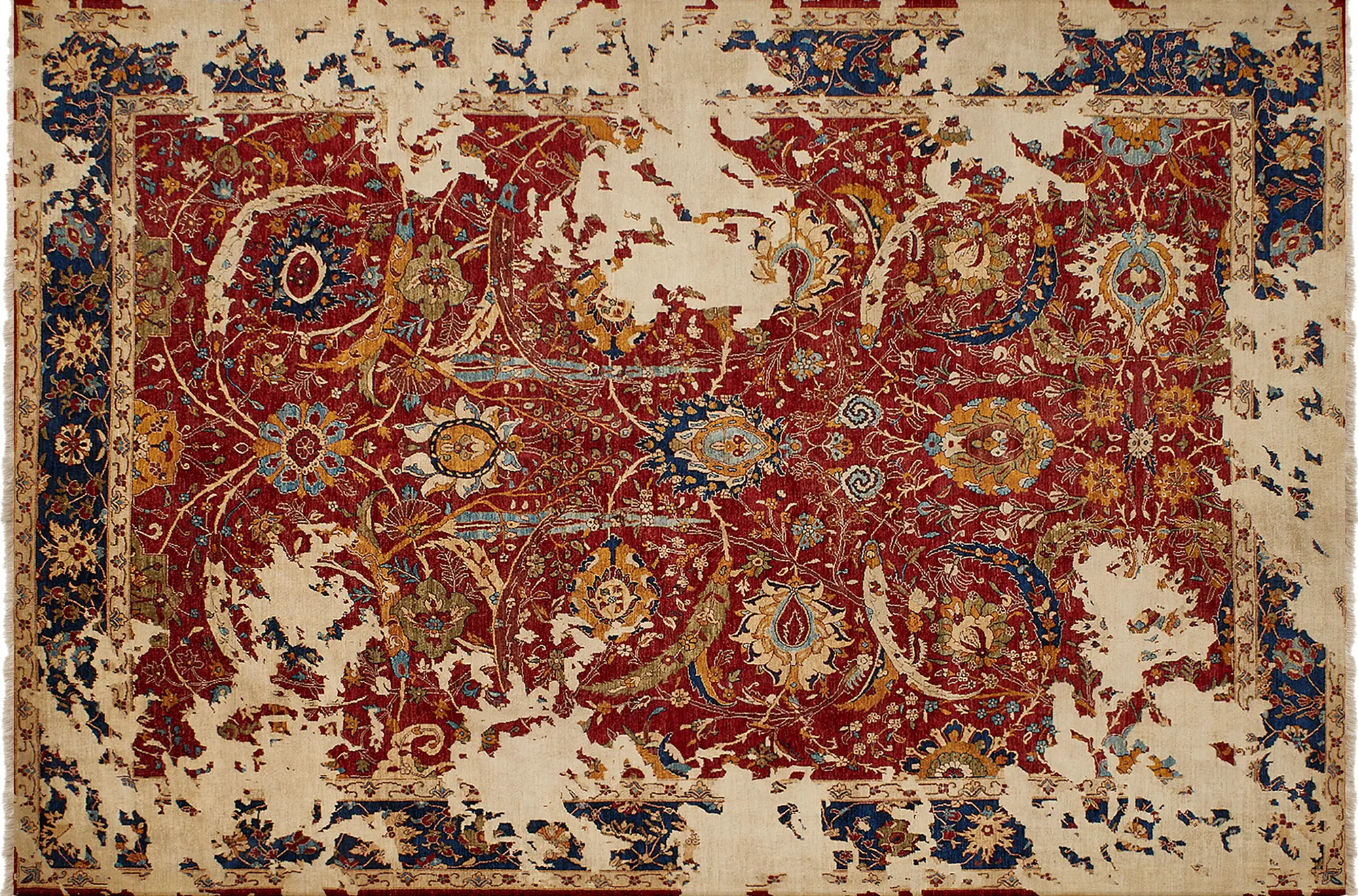 фото ковра HERITAGE 1865-RED-IVR от магазина HandsGallery