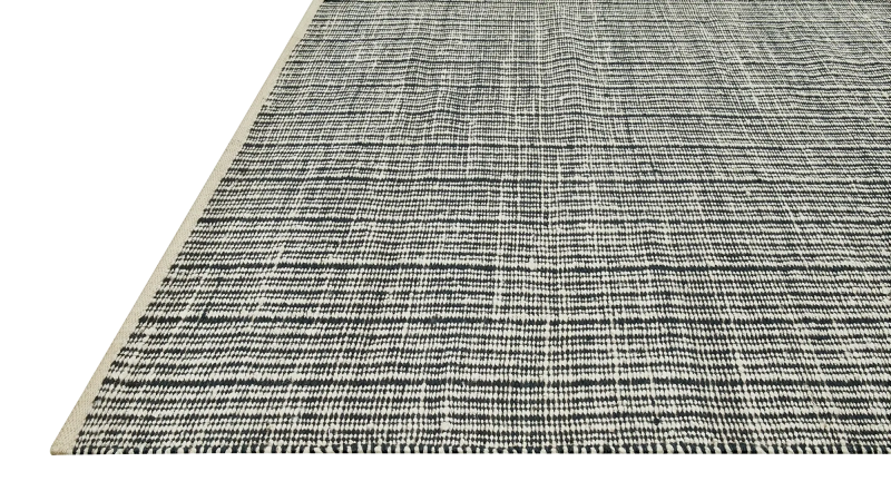 HandsGallery Ковры, созданные вручную DHURRIE White/Deep Navy