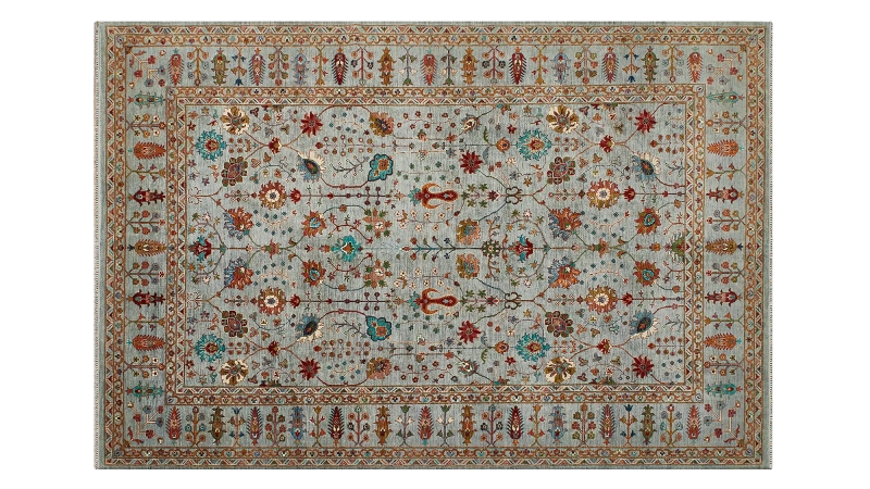 HandsGallery Ковры, созданные вручную TIMELESS 258-LIGHT-BLU