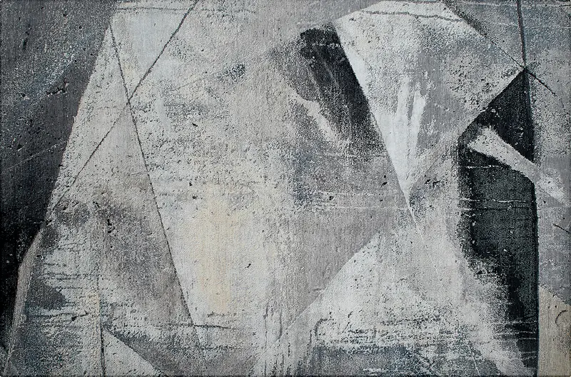HandsGallery Ковры, созданные вручную ABSTRACTIO PJ-5169 SILVER BLACK