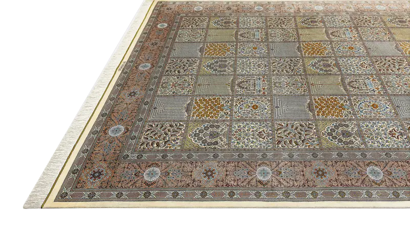 HandsGallery Ковры, созданные вручную TIMELESS Qum (Heshti) 22-1009321