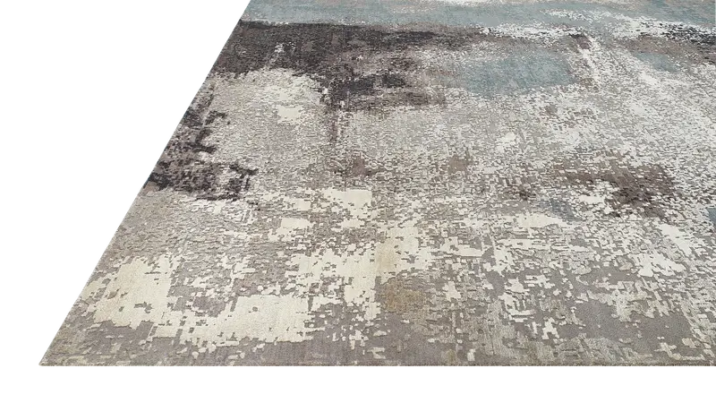 HandsGallery Ковры, созданные вручную ABSTRACTIO PRS-401 Charcoal Fog