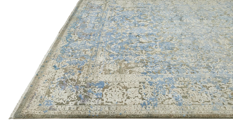 HandsGallery Ковры, созданные вручную HERITAGE 2151-BLU-IVR-BRN