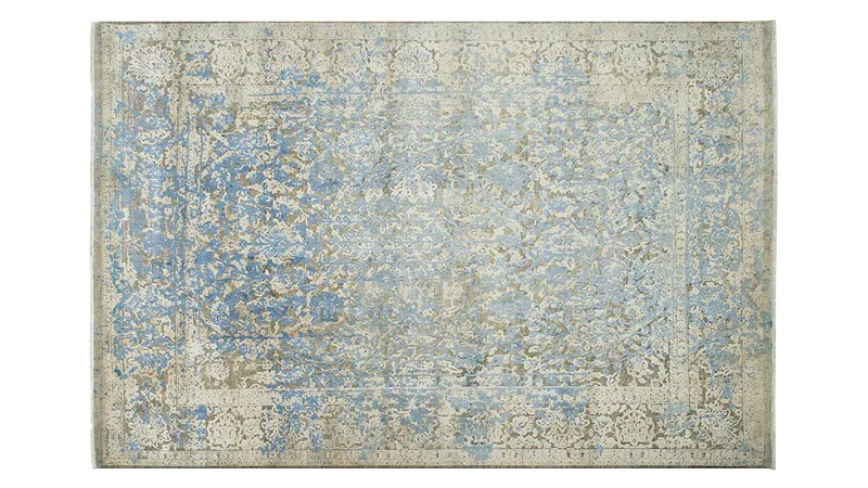 HandsGallery Ковры, созданные вручную HERITAGE 2151-BLU-IVR-BRN