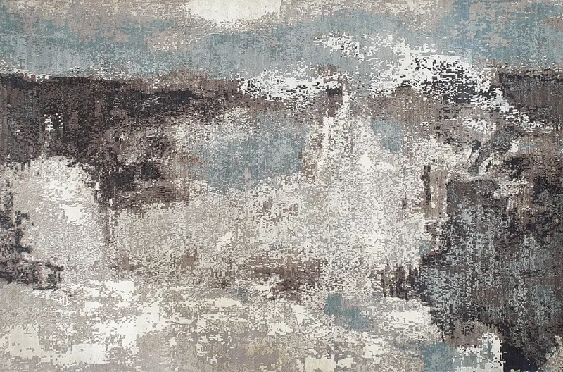 HandsGallery Ковры, созданные вручную ABSTRACTIO PRS-401 Charcoal Fog